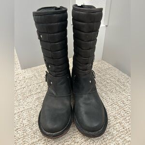 UGG Women's Black Quilted Boots